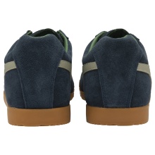 Gola Sneaker Harrier Suede-Leder 2024 navyblau/hellgrau/grün Herren