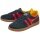 Gola Sneaker Hurricane Suede navyblau/rot/sonnengelb Herren