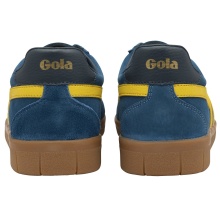 Gola Sneaker Hurricane Suede 2024 dunkelblau/gelb Herren