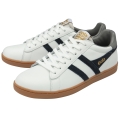 Gola Sneaker Equipe II Leder 2025 weiss/navyblau/zementgrau Herren