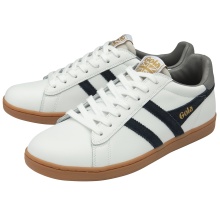 Gola Sneaker Equipe II Leder 2025 weiss/navyblau/zementgrau Herren