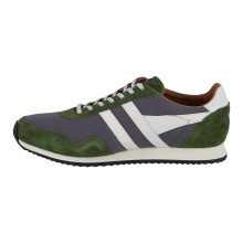 Gola Sneaker Track Mesh 2 317 - Made in England - dunkelgrau/grün/offweiss Herren