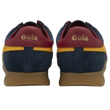 Gola Sneaker Torpedo Wildleder 2025 navyblau/sonnengelb/dunkelrot Herren