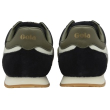 Gola Sneaker Europa Leder 2025 schwarz/offweiss/khakigrün Herren
