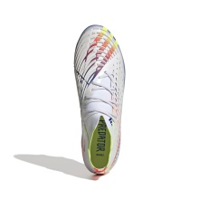 adidas Fussballschuhe Predator Edge.1 FG für feste Böden (Naturrasen) weiss/bunt Herren