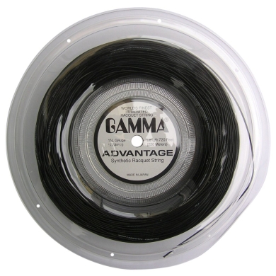 Gamma Tennissaite Advantage schwarz 220m Rolle