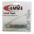 Gamma Bleiband Lead Tape für Schlägertuning 18g, 183cm lang - 1 Rolle