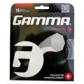 Besaitung mit Tennissaite Gamma Moto (Haltbarkeit+Spin) schwarz