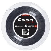 Gamma Tennissaite iO Soft (Haltbarkeit+Touch) grau 200m Rolle