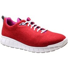 Ganter Sneaker Evo Merinowolle (Merino-Walkloden für guten Klimakomfort) rot/pink Damen