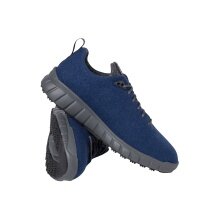 Ganter Sneaker Evo Merinowolle (Merino-Walkloden für guten Klimakomfort) navyblau/anthrazitgrau Damen