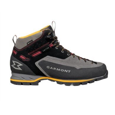 Garmont Wanderschuhe Vetta Evo GTX (Veloursleder, Zustieg, wasserdicht) schwarz/grau Herren