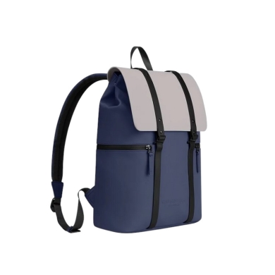 Gaston Luga Alltags-Rucksack Spläsh 2.0 (wasserdicht) dunkelblau/taupe - 14 Liter