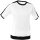 GECO Sport-Tshirt Notos (100% Polyester) weiss/schwarz Jungen