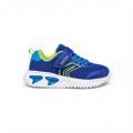 Geox Sneaker Assister blau/lime Kleinkinder Jungen