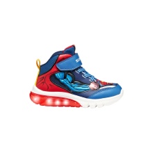 Geox Sneaker Ciberdron Superman - blau/rot Kleinkinder Jungen