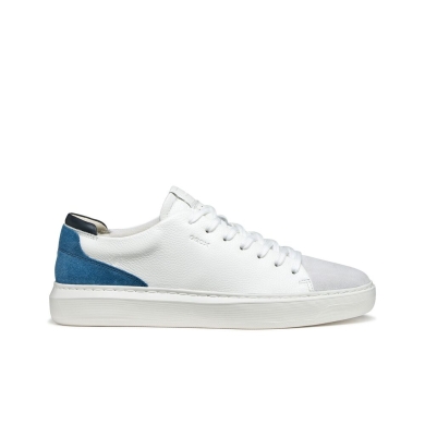Geox Sneaker Deiven (Veloursleder) 2026 weiss/blau Herren