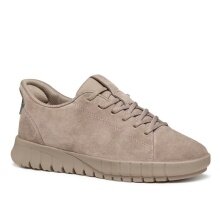 Geox Sneaker Flextride Plus (Veloursleder/Textil) taupebraun Damen