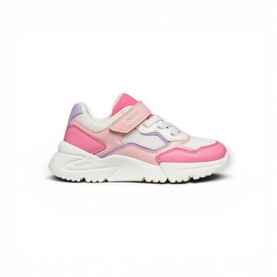 Geox Sneaker Loftus weiss/pink Mädchen