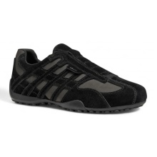 Geox Sneaker Snake Original A (Veloursleder/Nubukleder) schwarz Herren