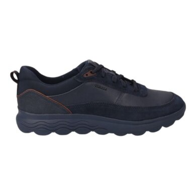Geox Sneaker Spherica E (Nappaleder/Veloursleder) navyblau Herren