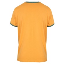 Gola Freizeit-Tshirt Logo Classics Print Ringer (Baumwolle) gelb Herren