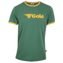 Gola Freizeit-Tshirt Logo Classics Print Ringer (Baumwolle) grün Herren