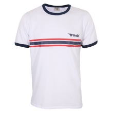 Gola Freizeit-Tshirt Stripe Logo (100% Baumwolle) weiss Herren