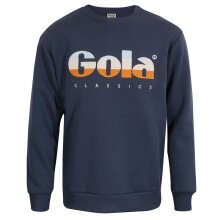 Gola Pullover Logo Print Sweatshirt navyblau Herren
