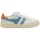 Gola Sneaker Falcon Leder 2026 weiss/blau/apricot Damen