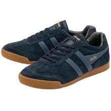 Gola Sneaker Harrier Suede-Leder navyblau/moonlight/ash Herren