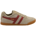 Gola Sneaker Harrier Suede-Leder 2026 hellbraun/rot Herren