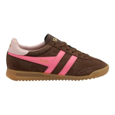 Gola Sneaker Torpedo (Wildleder) 2026 dunkelbraun/pink Damen