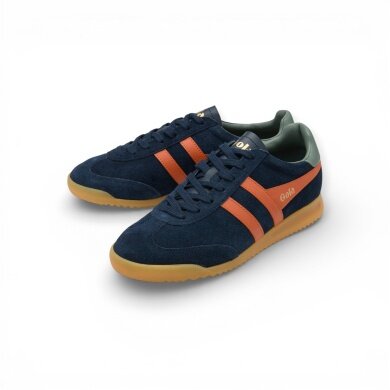 Gola Sneaker Torpedo Wildleder navyblau/orange/grün Herren
