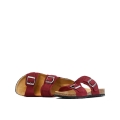 Grand Step Shoes Sandale Luca Nubuk (Leder) bordeaux