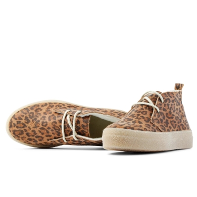 Grand Step Shoes Winterschuhe Safari Winter Suede Bootie - animal braun Damen