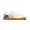 Groundies Barfussschuhe Sneaker Nara (Strickmaterial, Zero Drop, anatomisch Zehenbox) sand/blau Kinder