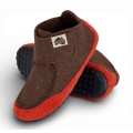 Gumbies Hausschuhe Quokka Pantoffel chocolatebraun/orange - 1 Paar