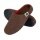 Gumbies Hausschuhe Slipper chocolatebraun/orange