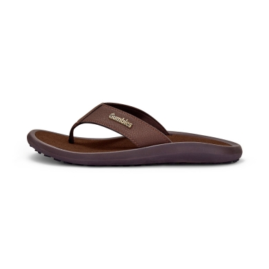 Gumbies Zehensandalen Noosa Flip Flops braun