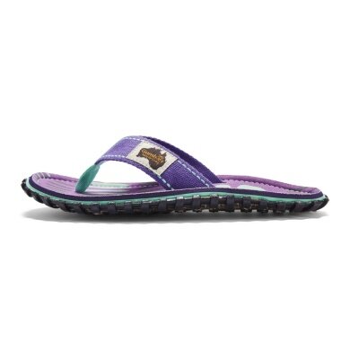 Gumbies Zehensandalen Original Flip Flops Blueberry Burst violett Damen