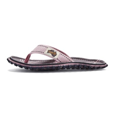 Gumbies Zehensandalen Original Flip Flops Palm Leaf Pink rosa/braun Damen