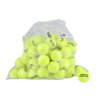 Head Tennisbälle Reset Pro (drucklos, Ballmaschine) gelb <b>72er im Polybag</b>