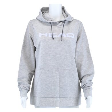 Head Kapuzenpullover Club Original Hoodie (Baumwollmix) grau Damen