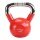HMS Fitness Kugelhantel Kettlebell KTC10 (Chromgriff) rot 10,0kg - 1 Stück -