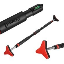 HMS Fitness Klimmzugstange Türreck DD401 schwarz/rot