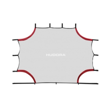 Hudora Fussball-Zielschusswand rot - 2,13m x 1,52m