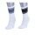 hummel Tennissocke hmlCourt weiss/blau/schwarz - 2 Paar