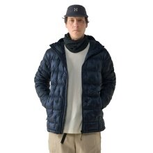Haglöfs Isolationsjacke Hede Down Hood (leichte Daunenjacke) dunkelblau Herren