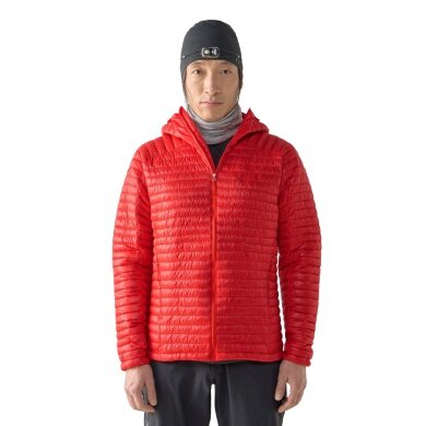 Haglöfs Isolationsjacke L.I.M Mimic II Hood (superleichtes, reißfestes Pertex Quantum) rot Herren